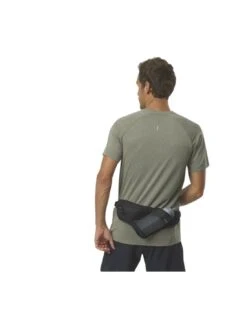 Ceinture Running Salomon Active Belt Black/Black -Équipement Tout-Terrain ceinture running salomon active belt blackblack 1 3