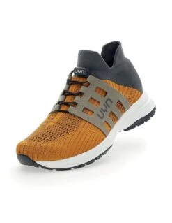 Chaussures De Running Uyn Man Nature Tune Mustard Grey