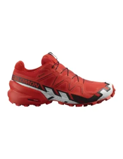 Chaussures De Trail Salomon Speedcross 6 Gore-Tex Fiery Red/Black White