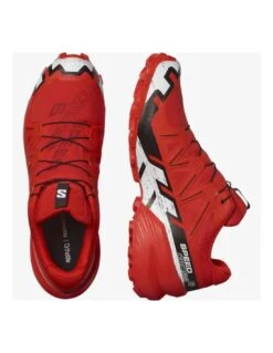 Chaussures De Trail Salomon Speedcross 6 Gore-Tex Fiery Red/Black White -Équipement Tout-Terrain chaussures de trail salomon speedcross 6 gore tex fiery red black white 3