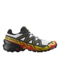 Chaussures De Trail Salomon Speedcross 6 White / Black / Empire Yellow