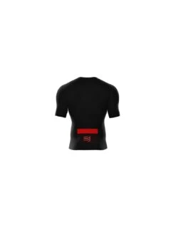 T-shirt Compressport Trail Running Postural Black -Équipement Tout-Terrain maillot compressport trail running postural ss top black 2
