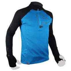 T-Shirt Raidlight Wintertrail Electric Blue Black
