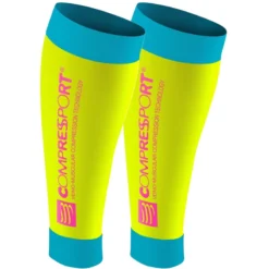 Manchons Compressport Calf R2 Fluo Yellow