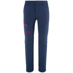 Pantalon De Randonnée Millet Wanaka Stretch Pt II M Saphir/Red