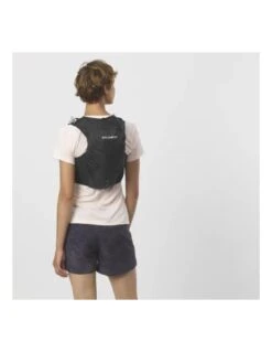 Sac à Dos Trail Salomon Active Skin 8 Flask Black / Black -Équipement Tout-Terrain sac a dos trail salomon active skin 8 flask black black 5