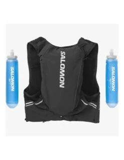 Sac à Dos Trail Salomon Sense Pro 10 Set Black / Ebony -Équipement Tout-Terrain sac a dos trail salomon sense pro 10 set black ebony 2