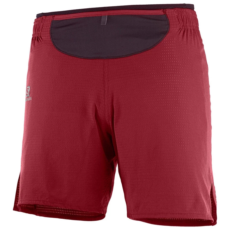 Short De Running Salomon Sense Red 1 Short De Running Salomon Sense Red