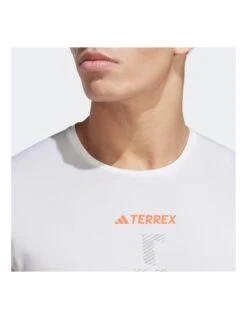 T-shirt Adidas Terrex Agr Shirt White -Équipement Tout-Terrain t shirt adidas terrex agr shirt white 5