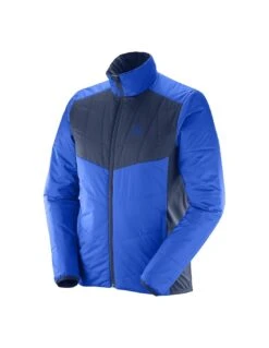 Devant -Équipement Tout-Terrain veste reversible salomon drifter mid surf the w dress blue 1