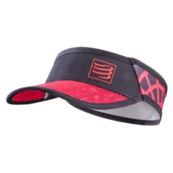 Visière Compressport Spiderweb Ultralight Black / Red